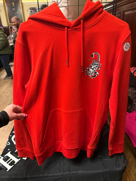 Ready Made Adults Small Unisex Resilience Hoodie (Red)