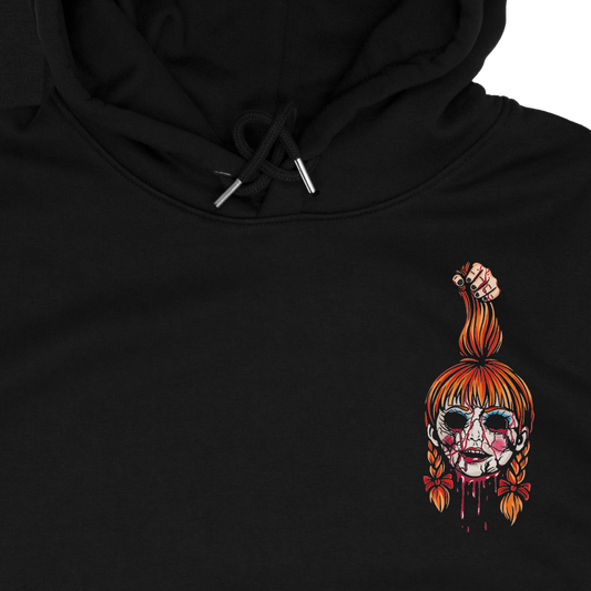 adults unisex Lovers Tiff, Chucky Doll, horror inspired Hoodie