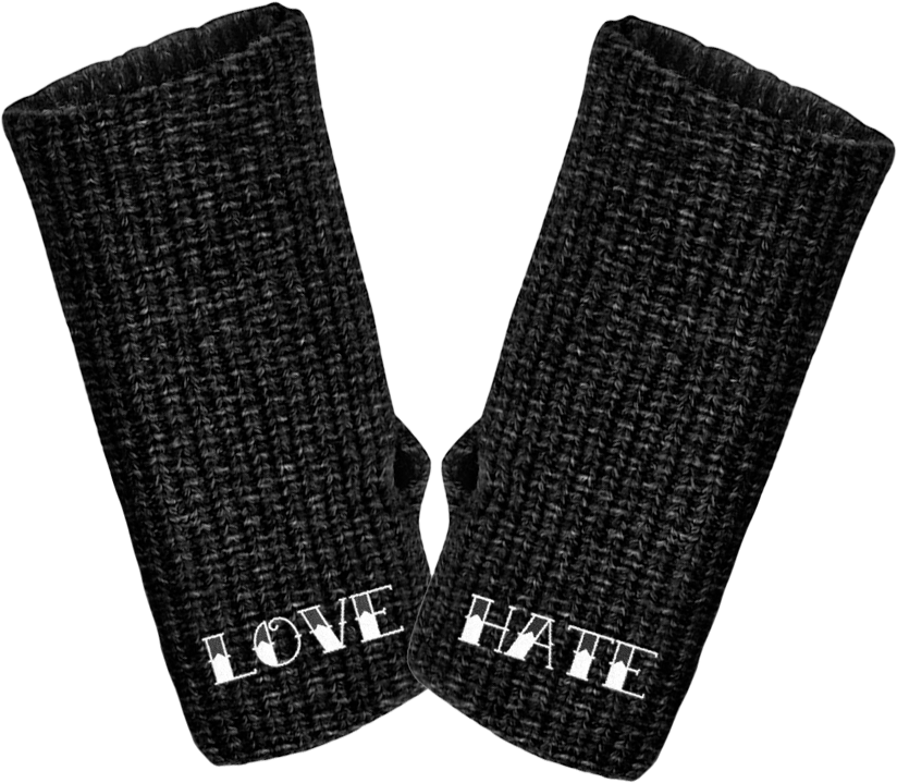 Adults Embroidered Hand Warmers