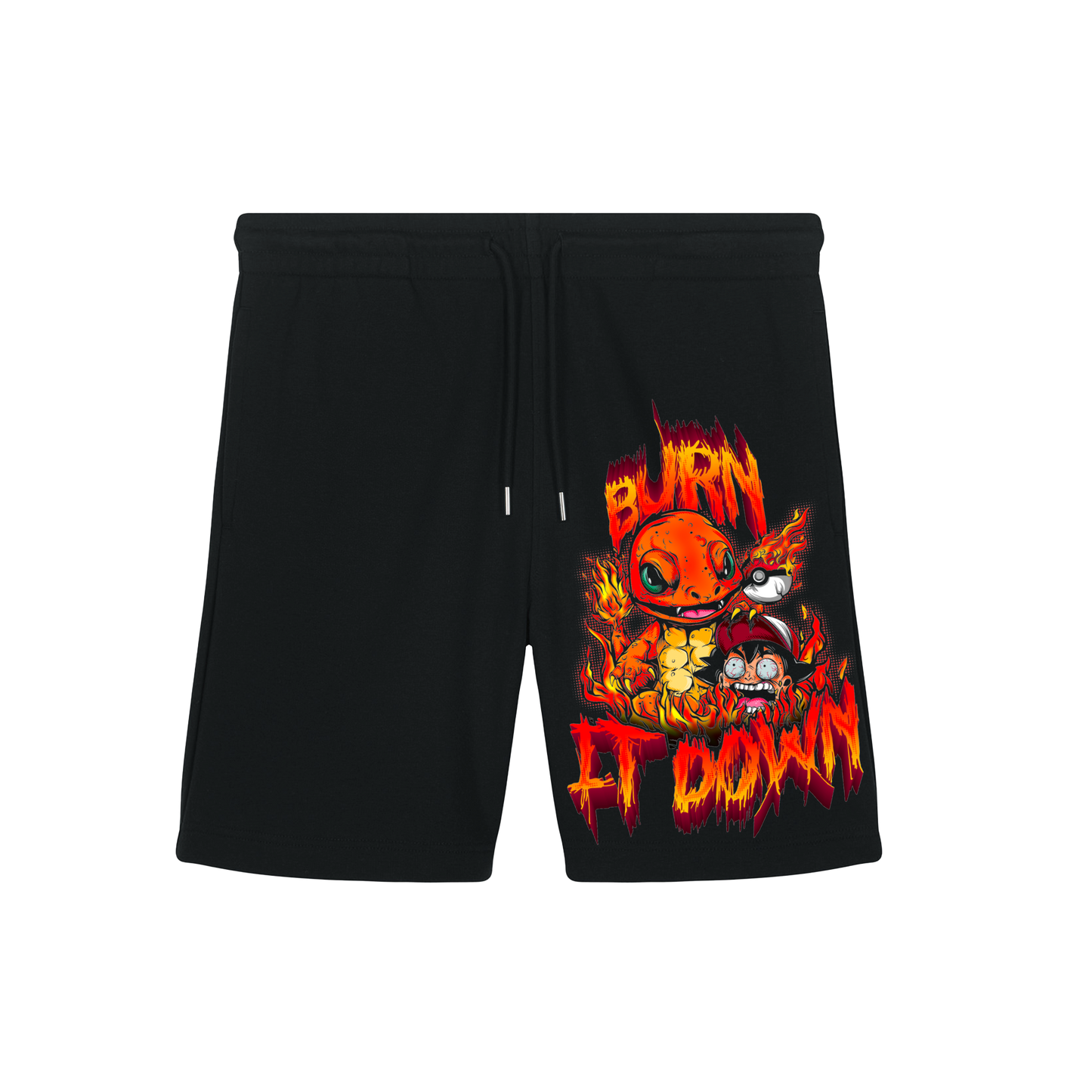 Adults Unisex Charred Shorts