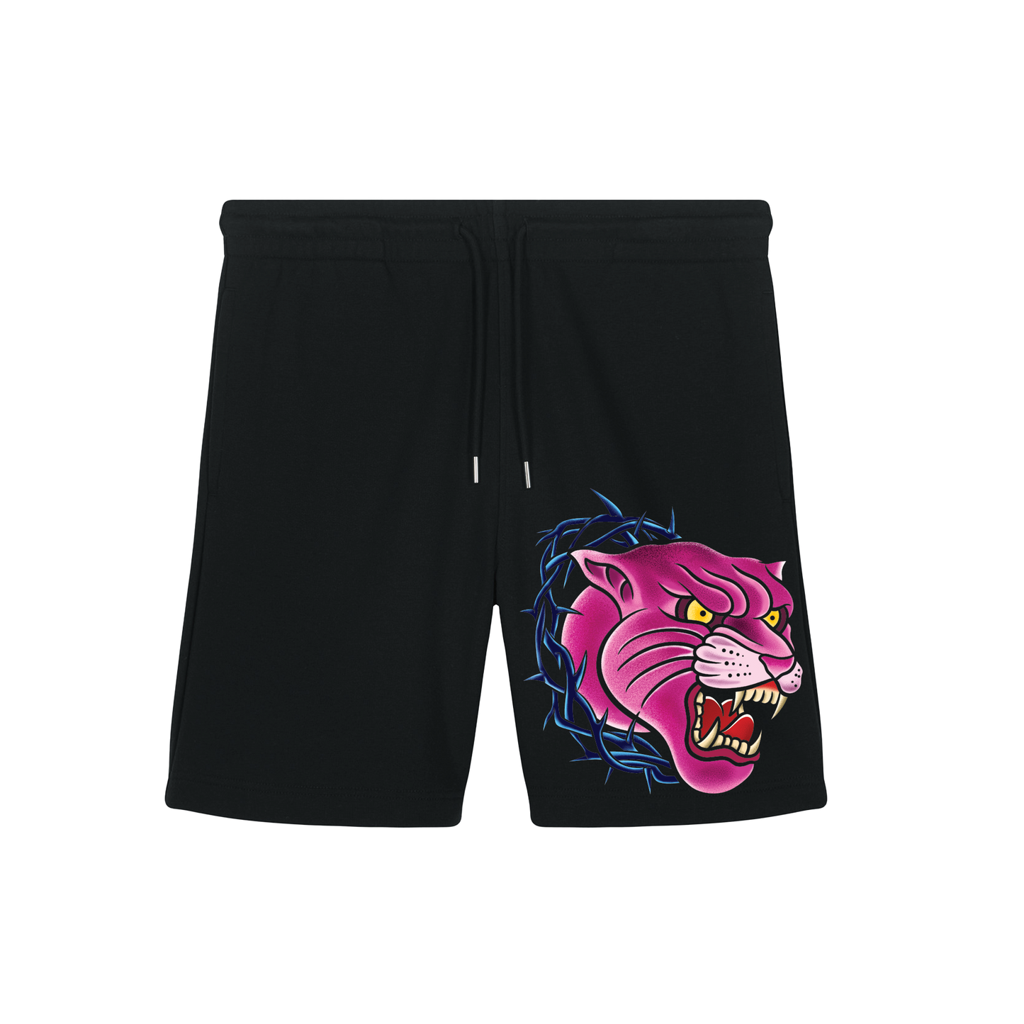 Alternative Fashion Panther tattoo inspired Shorts