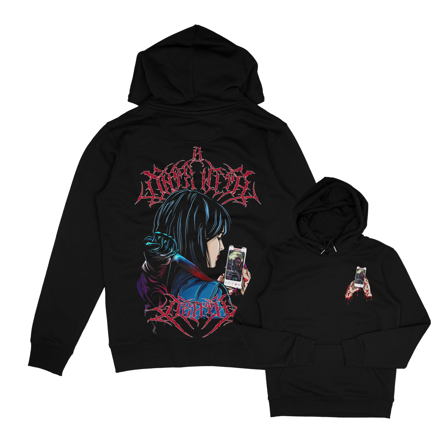 death date scream horror inspired Hoodie