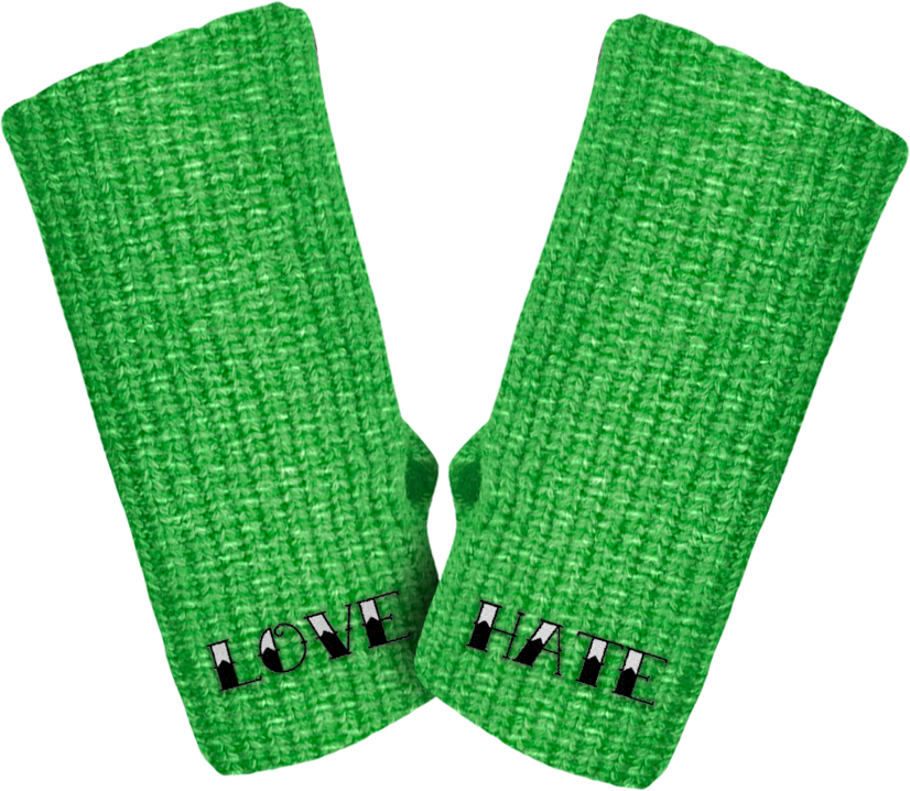 Adults Embroidered Hand Warmers
