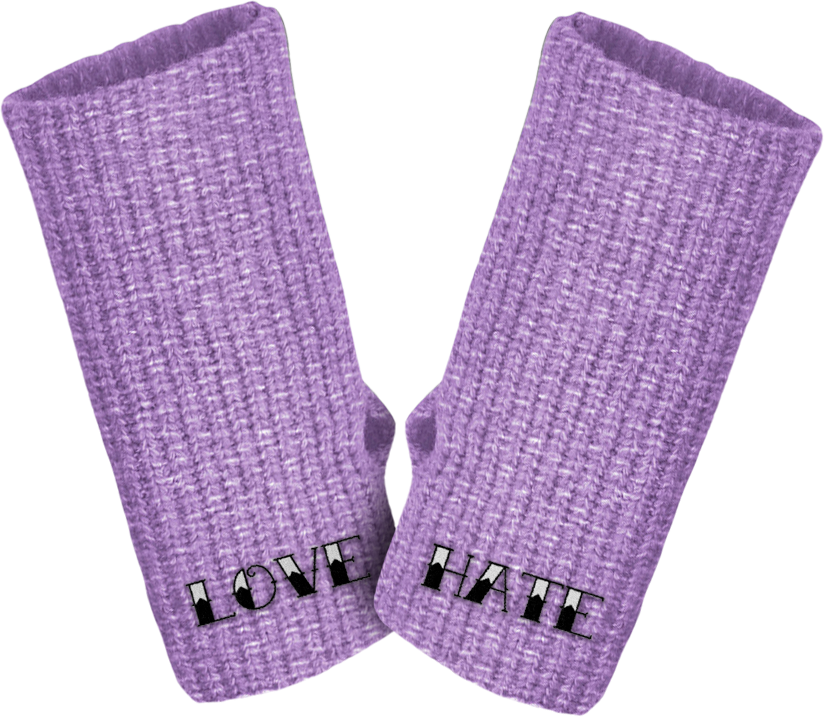 Adults Embroidered Hand Warmers