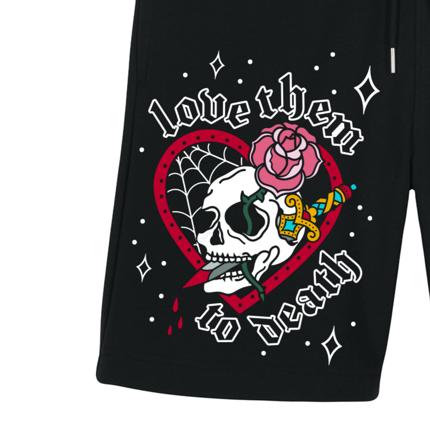 Adults Unisex Love & Death Shorts