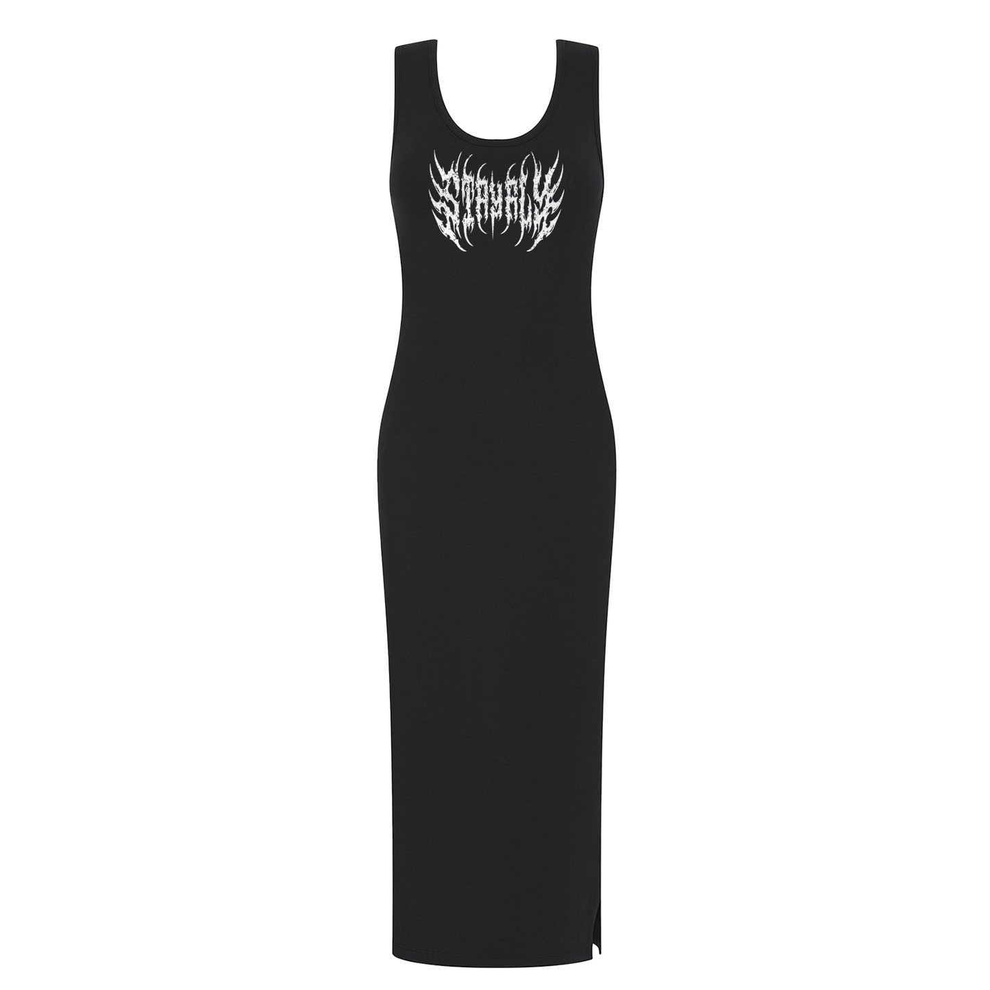 Metal Logo Racerback Dress
