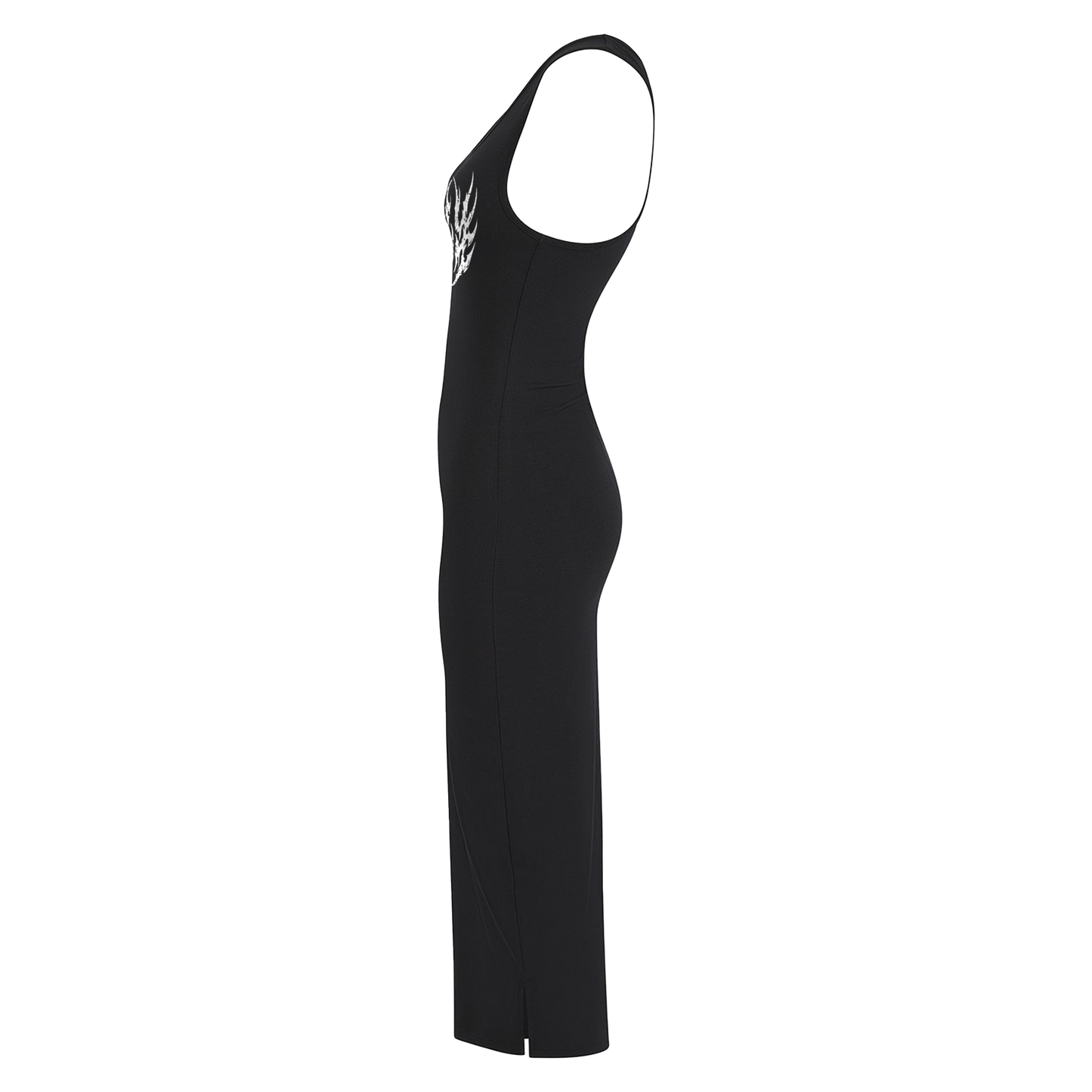 Metal Logo Racerback Dress