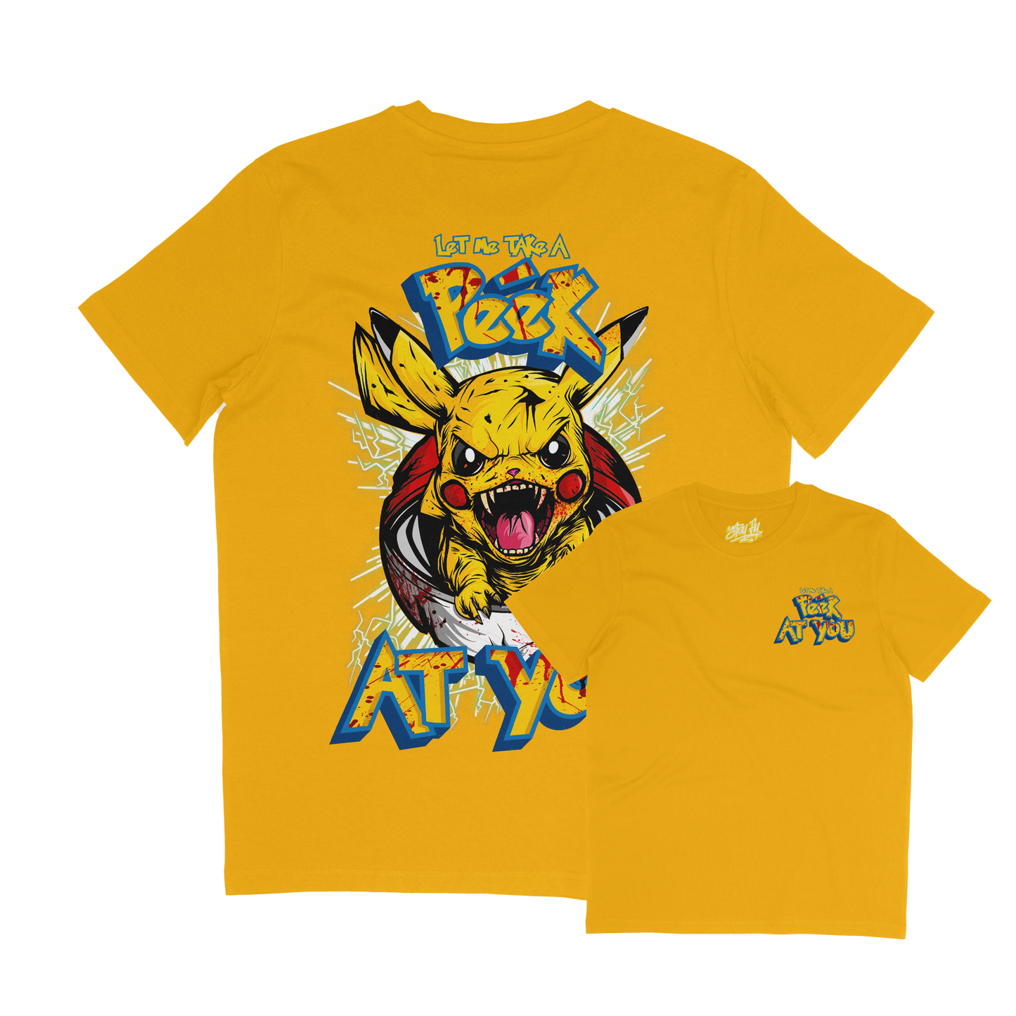 Adults Unisex Peek At You T-shirt
