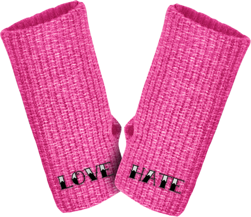 Adults Embroidered Hand Warmers