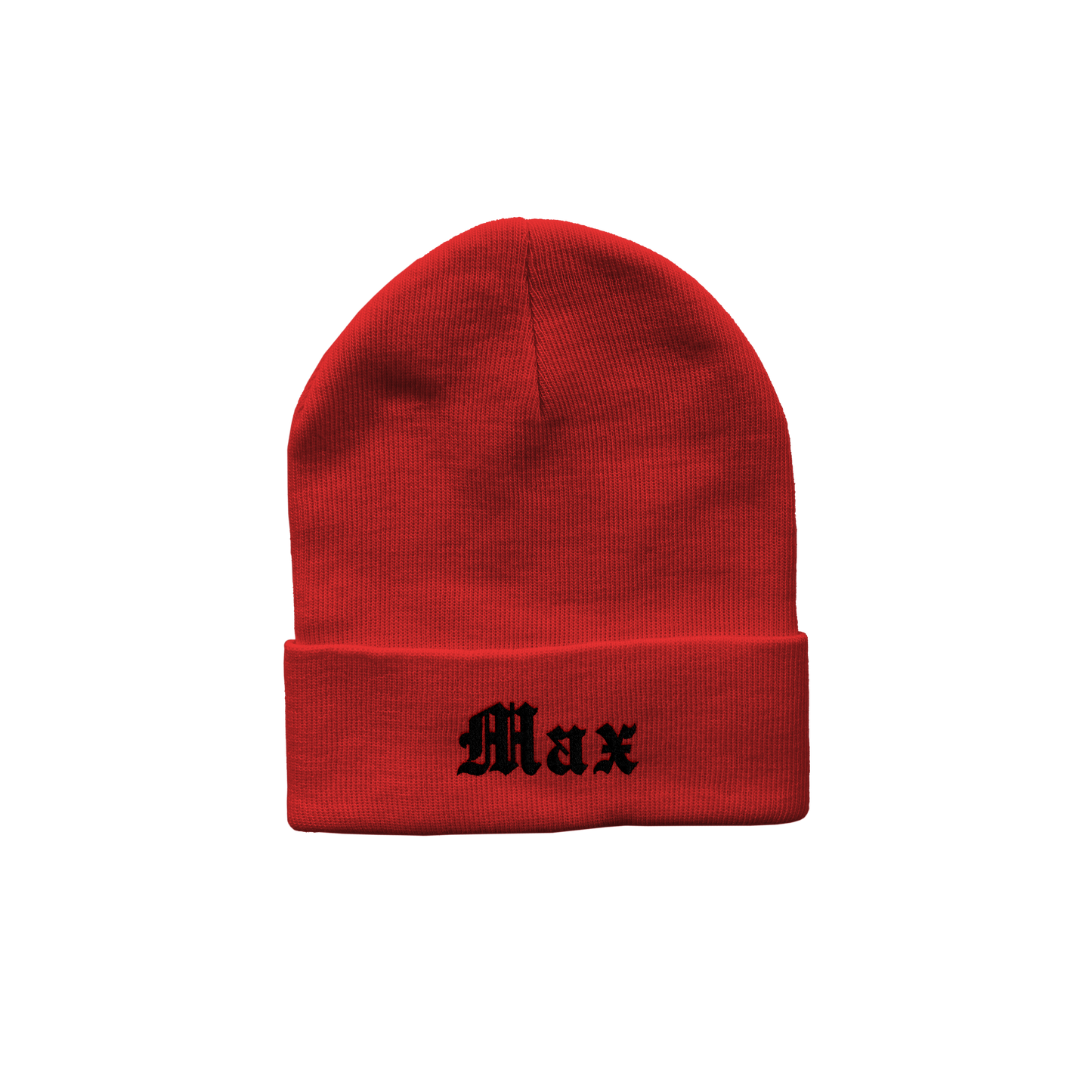 Junior Gothic Name Embroidered Beanie