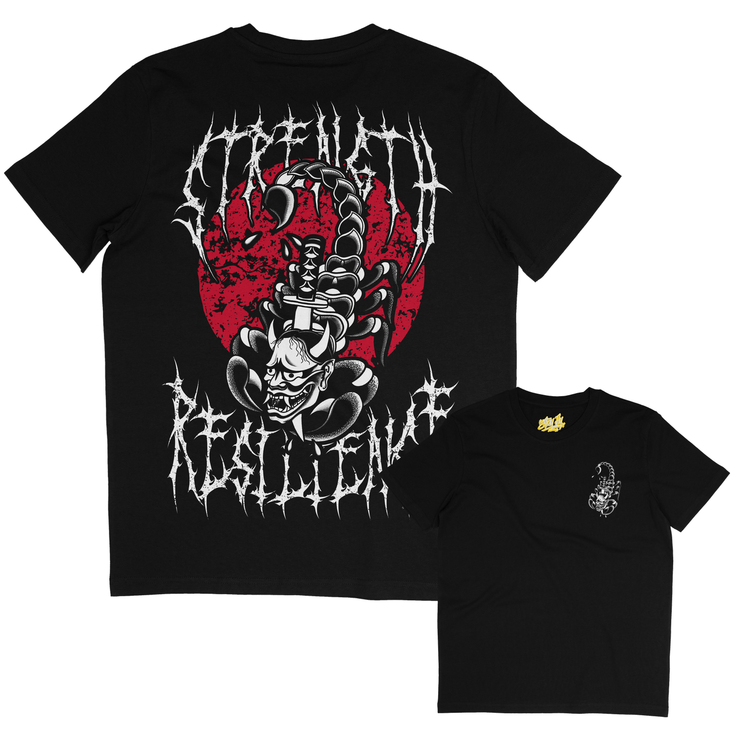Hanya Scorpion tattoo inspired Tshirt. Alt Tshirt