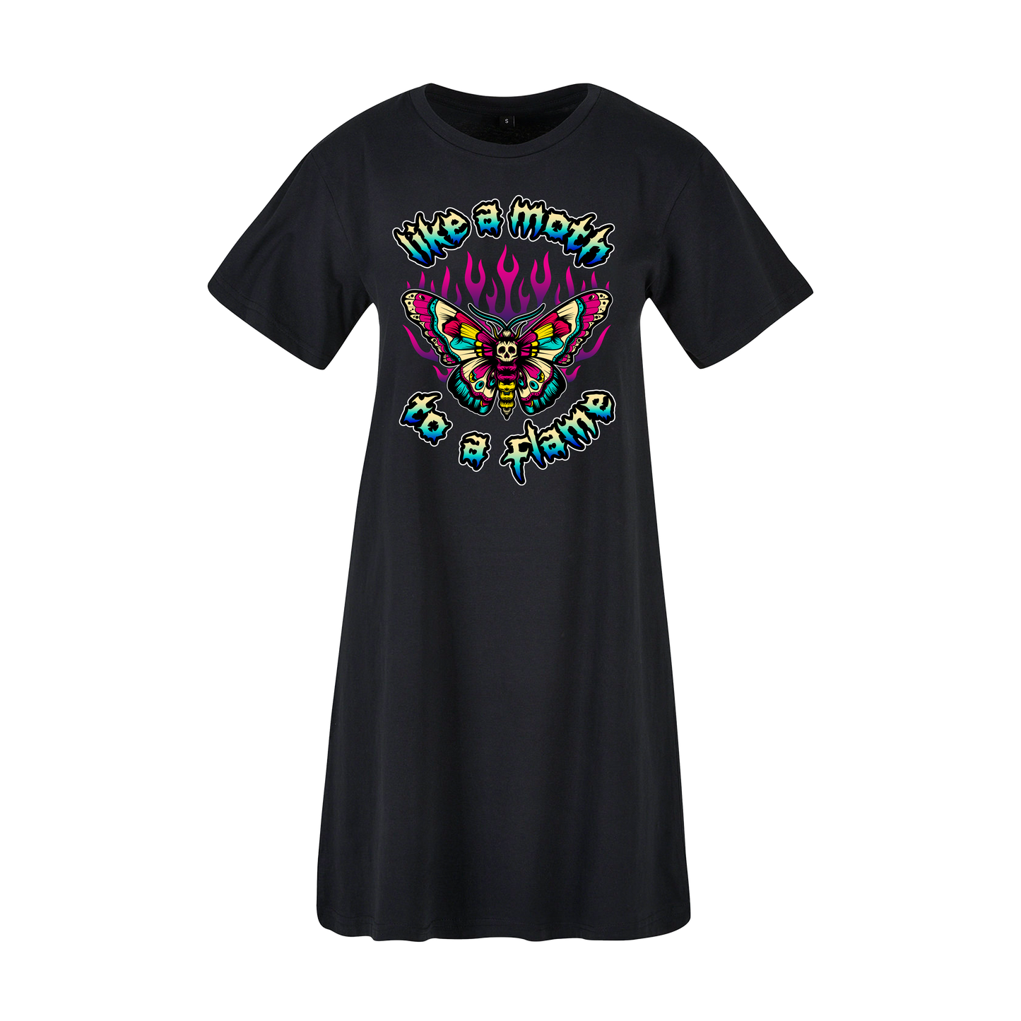 Attraction Crew Neck T-shirt Dress