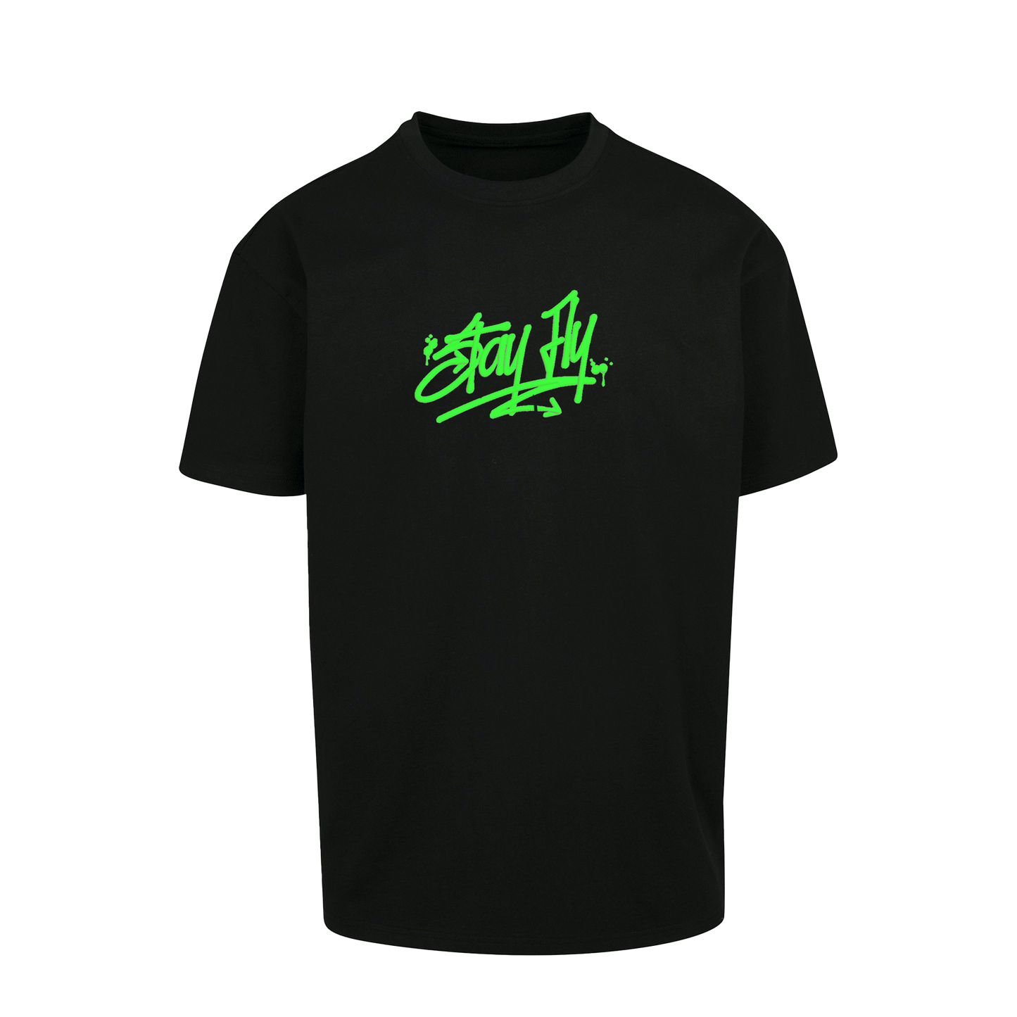 Oversized mens embroidered Tshirt. Graffiti streetwear