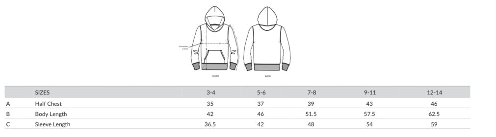 Ready Made Pattie Hoodie 12-14 Years