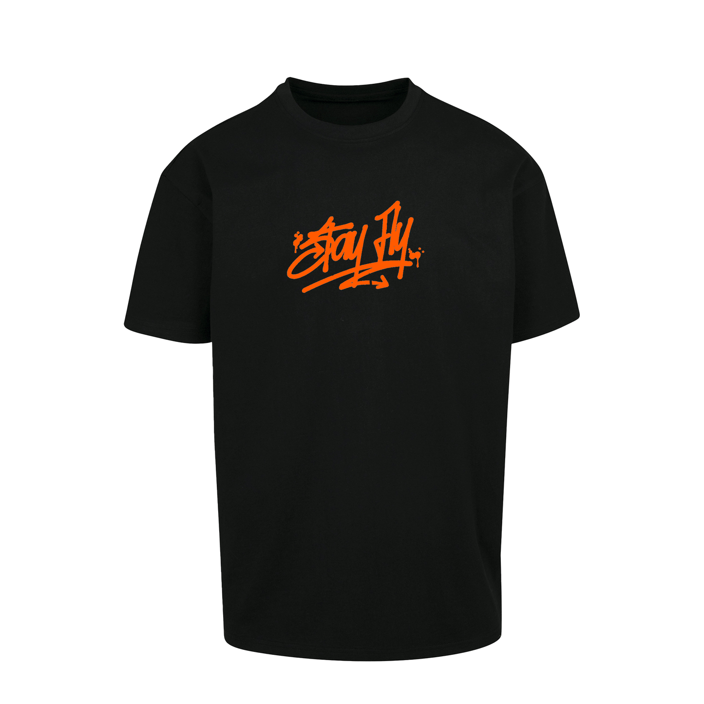 Oversized mens embroidered Tshirt. Graffiti streetwear