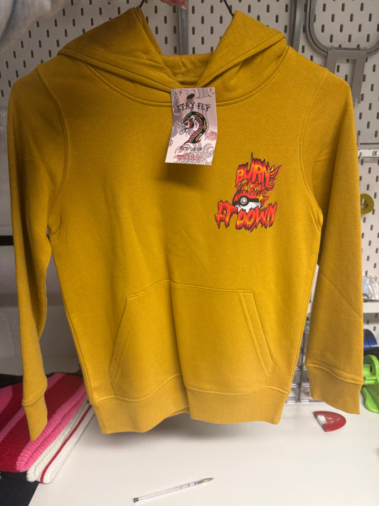 Ready Made 7-8 Years Charred Hoodie (Mustard)