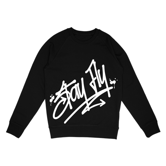 Adults Unisex Oversized Print Tagger Sweater
