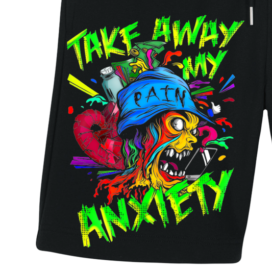 Adults Unisex Anxiety Shorts