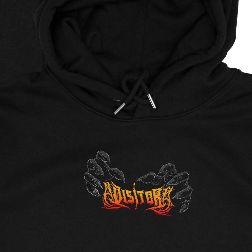 adults unisex Visitor, lipstick face, insidious horror inspired  Hoodie