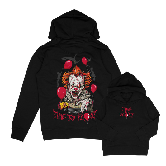 adults unisex Float, IT clown horror inspired Hoodie