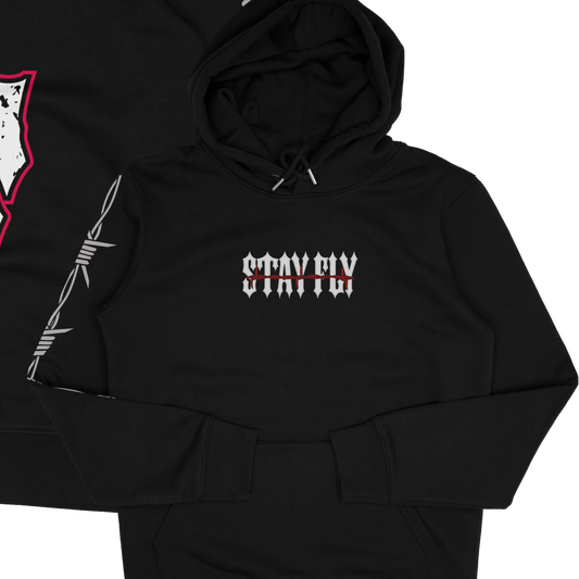 Adults Unisex Barbed Hoodie