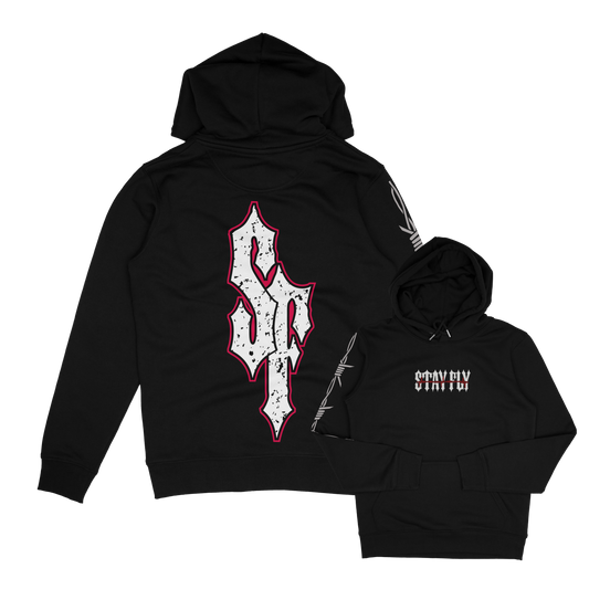 Adults Unisex Barbed Hoodie