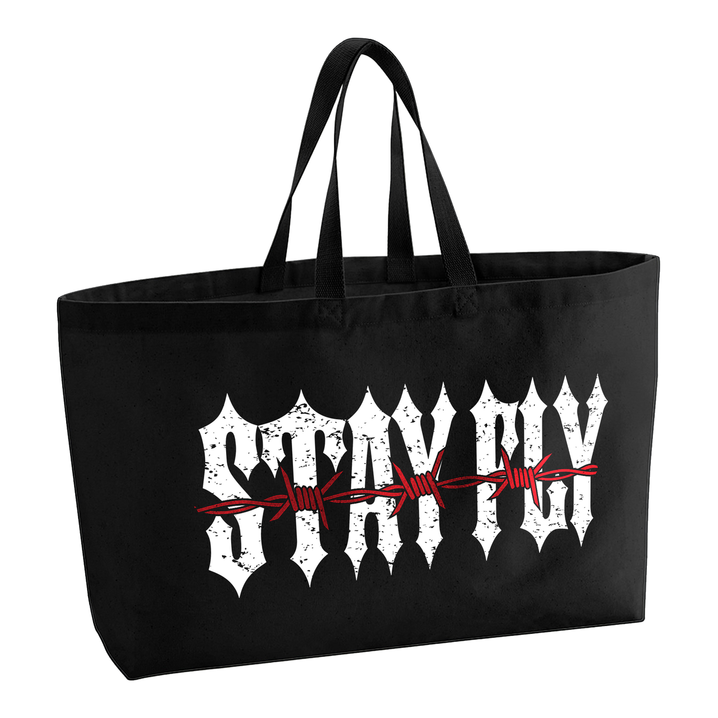 Oversized Barbed Tote Bag