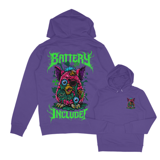 Adults Unisex Battery Hoodie