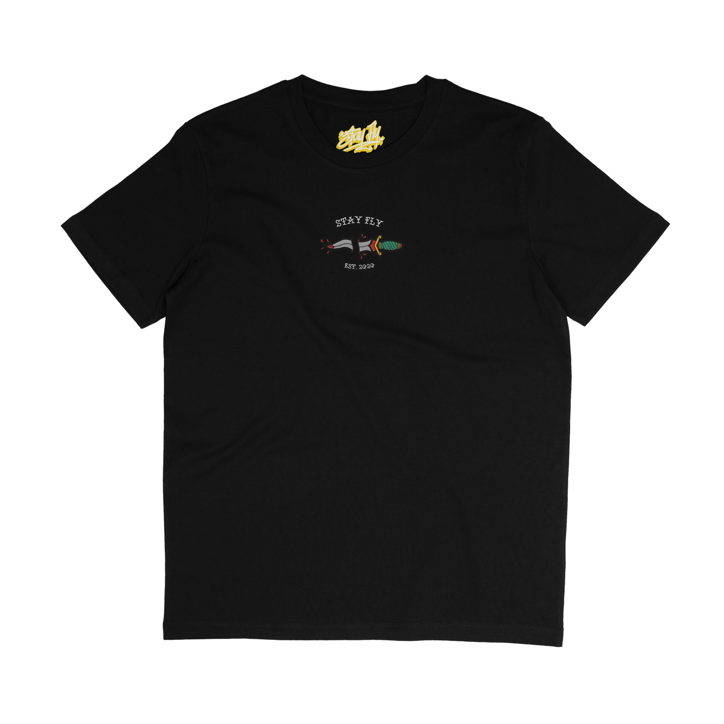 Dagger Flash Embroidered T-shirt