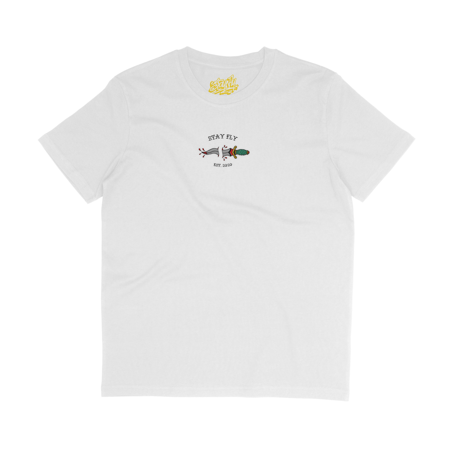 Dagger Flash Embroidered T-shirt