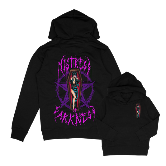 Mistress of darkness horror inspired Hoodie kids