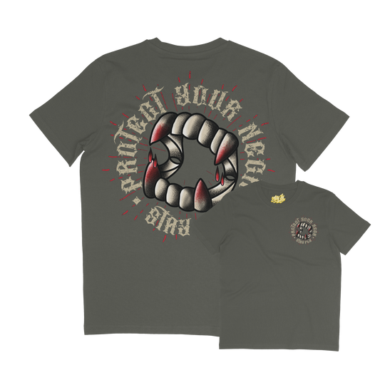 Fangs Tattoo Vampire inspired t-shirt