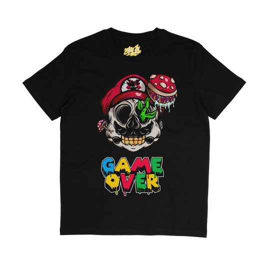 Adults Unisex Game Over T-shirt