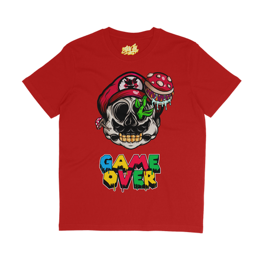Adults Unisex Game Over T-shirt