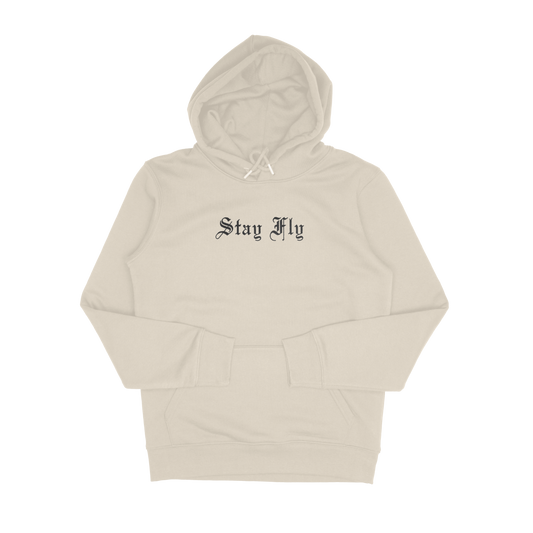 Adults Unisex Stay Fly Embroidered Hoodie