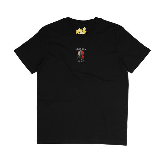 Adults Unisex Gypsy Girl Flash Tattoo Embroidered T-shirt