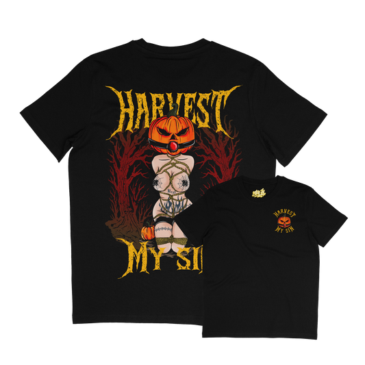 halloween pumpkin BDSM kink tshirt