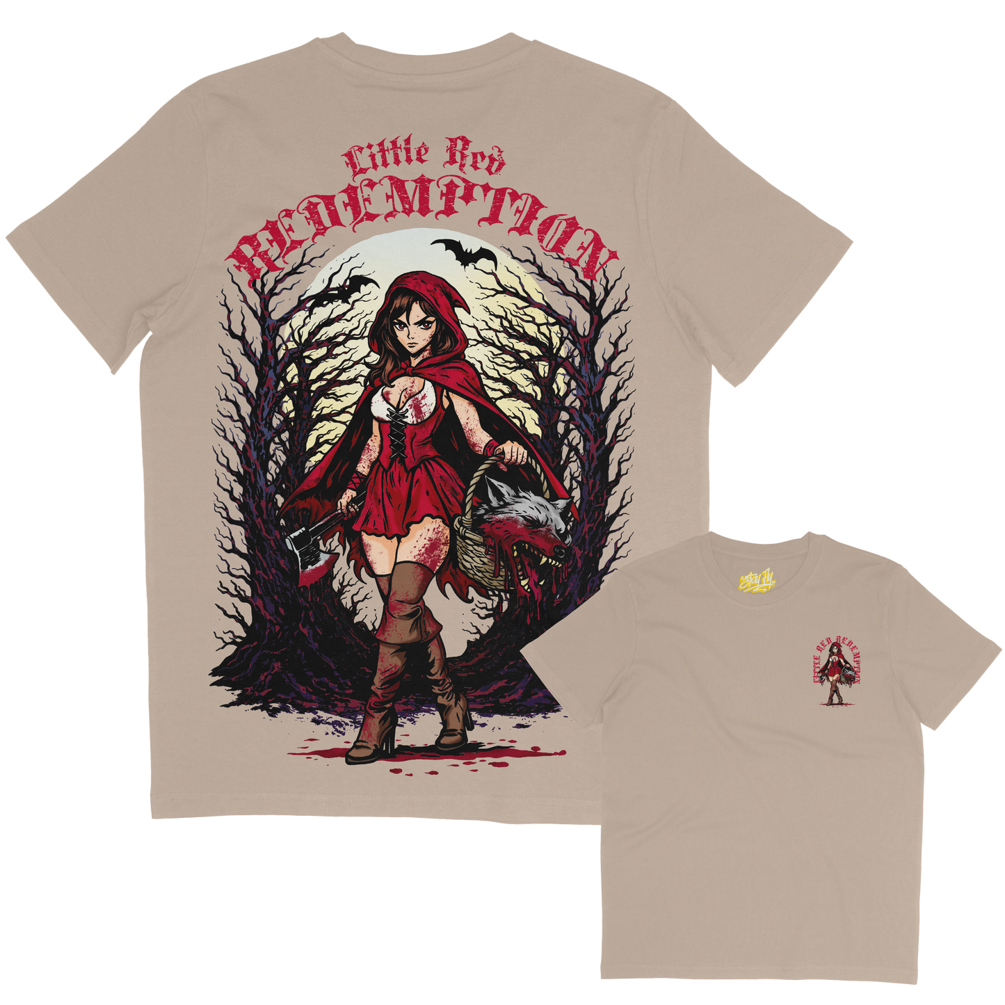 Adults Unisex Little Red T-shirt