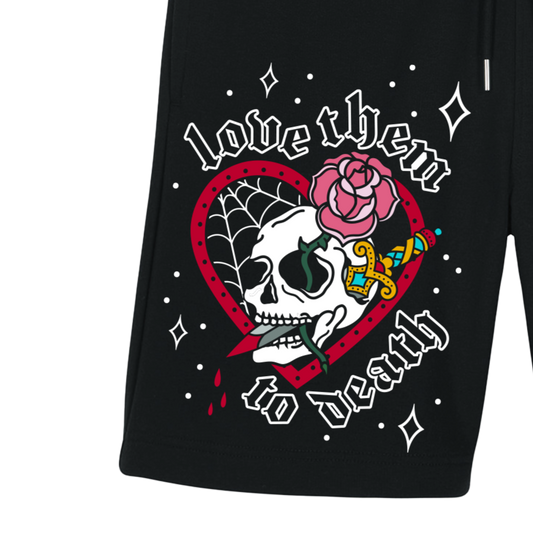 Adults Unisex Love & Death Shorts