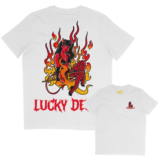 Lucky Devil Tattoo Inspired Tshirt