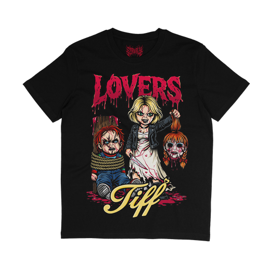 Lovers Tiff, Chucky Doll, horror inspired T-shirt