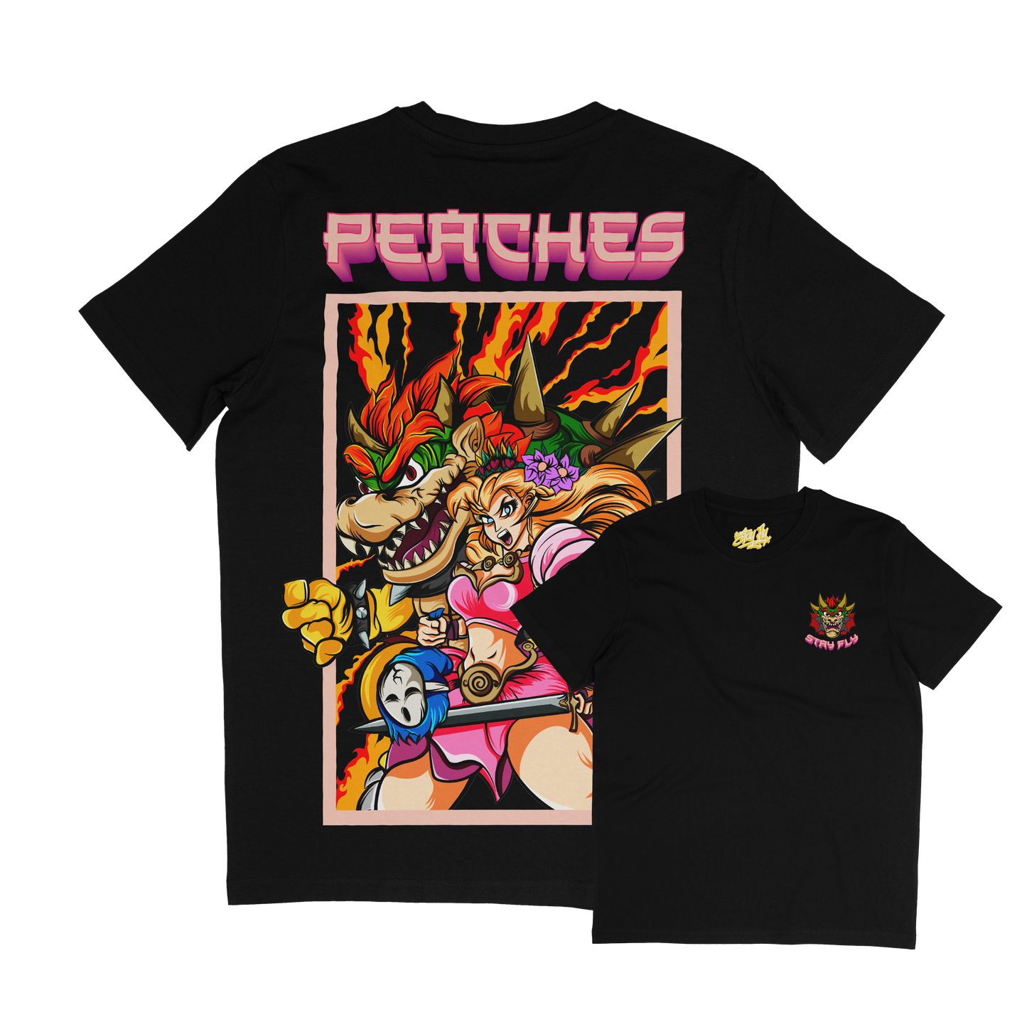 Adults Unisex Peaches T-shirt