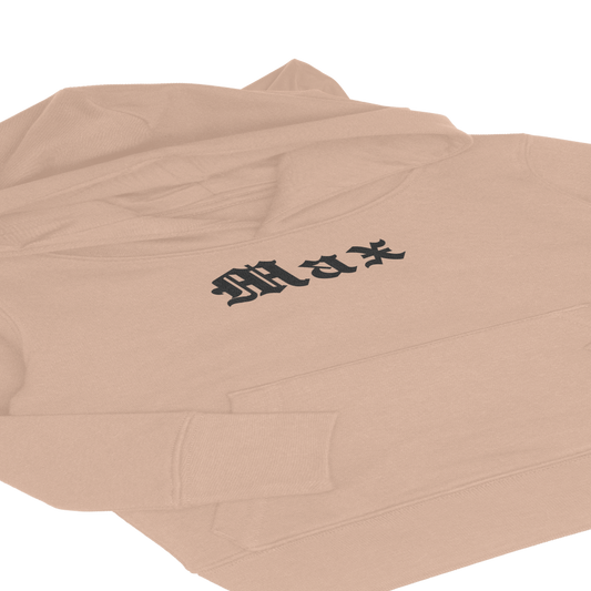 Personalised Embroidered Gothic Name Hoodie