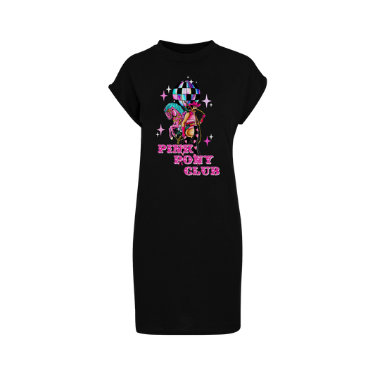 Pony Club Black Tshirt dress. Alternative Fashion