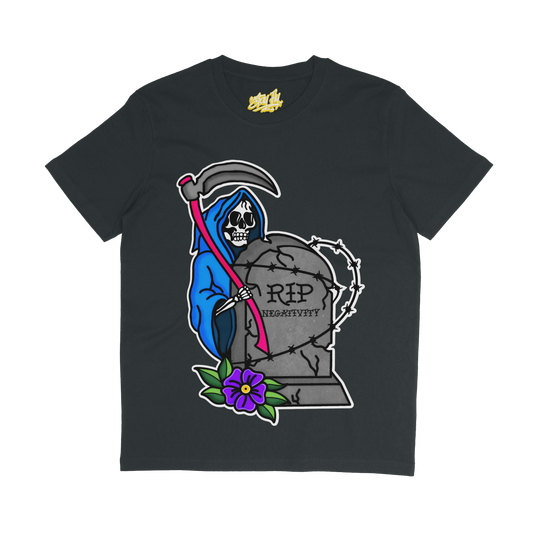 Adults Unisex RIP Negativity T-shirt