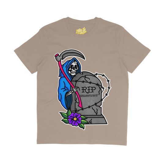 Adults Unisex RIP Negativity T-shirt
