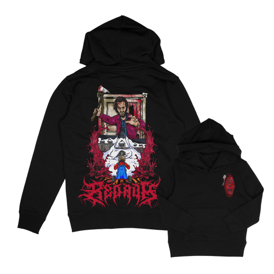Redrum horror inspired unisex kids hoodie