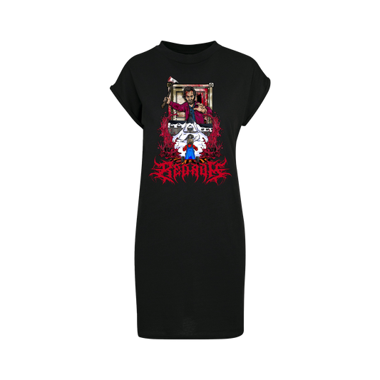 redrum horror inspired tshirt dress