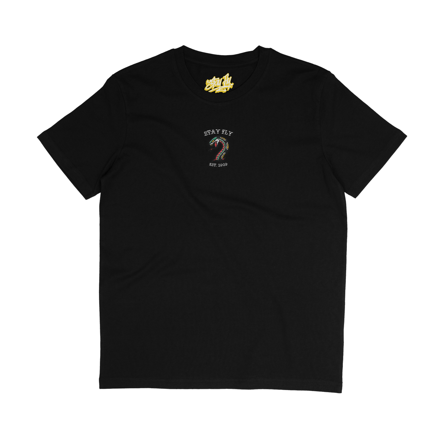 Serpent Flash Embroidered T-shirt