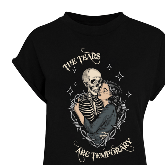 Temporary tattoo flash inspired womans tshirt dress. plus size